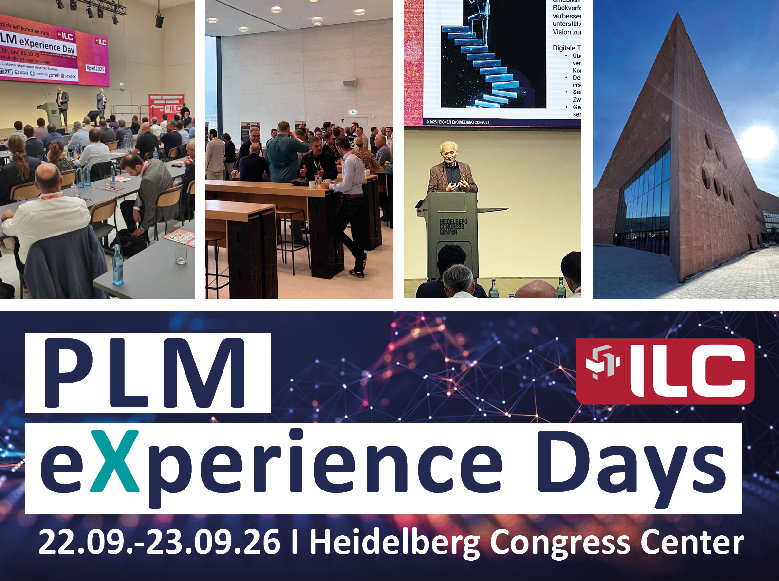 ILC PLM eXperience Days 2026 - Header mobil